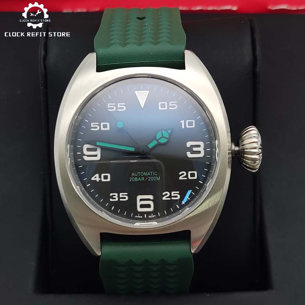 Modehorloge 36MM met automatis - Rubber Strap Diver recensie en prijs