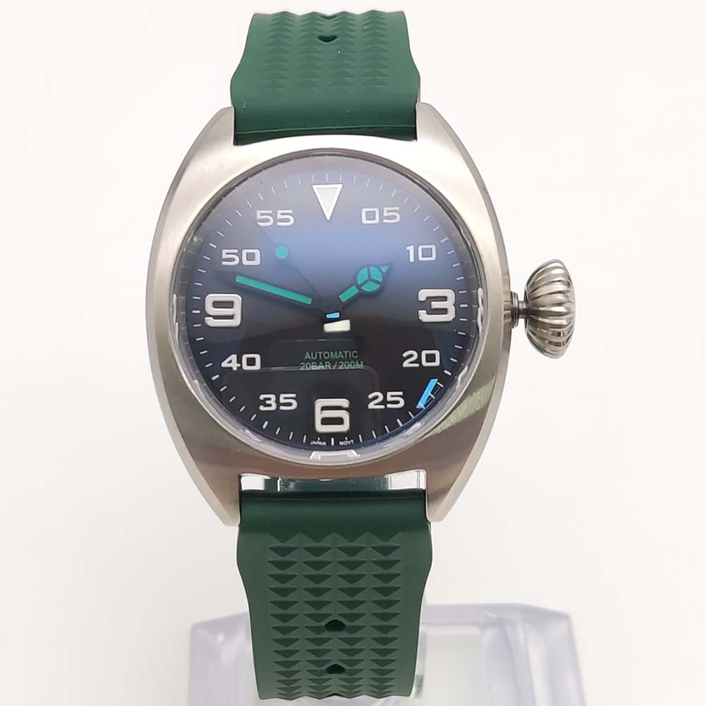 Modehorloge 36MM met automatis - Rubber Strap Diver recensie en prijs