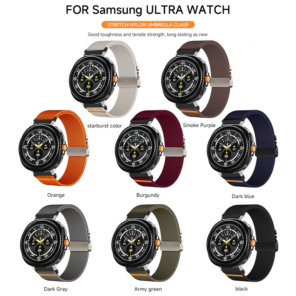Nylon band voor Samsung Galaxy - Parachute Strap Elastic recensie en prijs