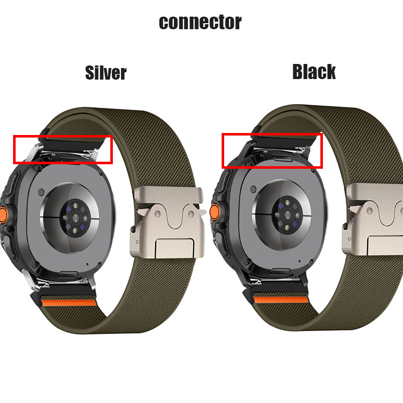 Nylon band voor Samsung Galaxy - Parachute Strap Elastic recensie en prijs