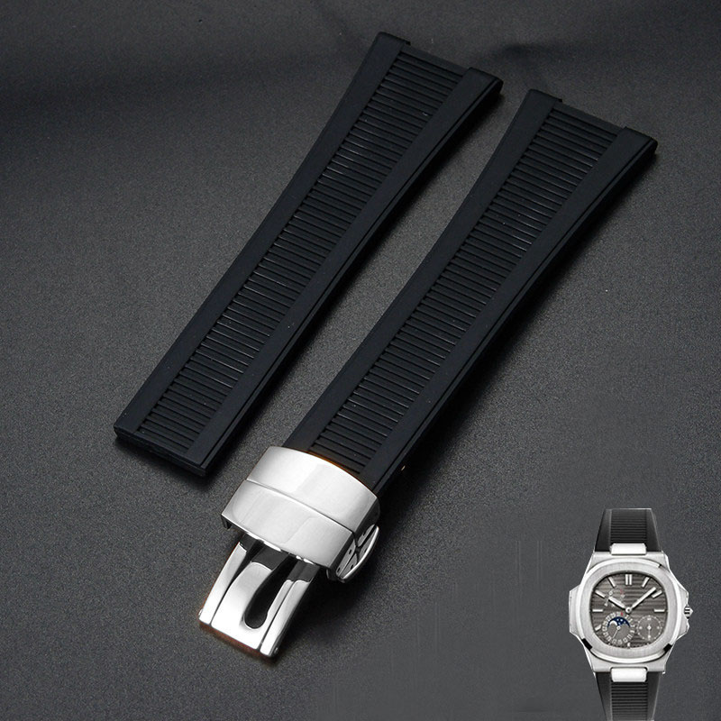 Siliconen Horlogeband Voor Pat - Patek Philippe Watch Nautilus recensie en prijs