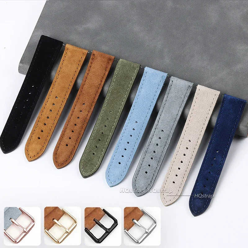 Suède lederen horlogeband voor - Suede Strap Watch recensie en prijs