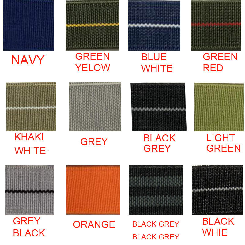 Parachute Nylon Horlogeband 18 - Parachute Strap Elastic recensie en prijs