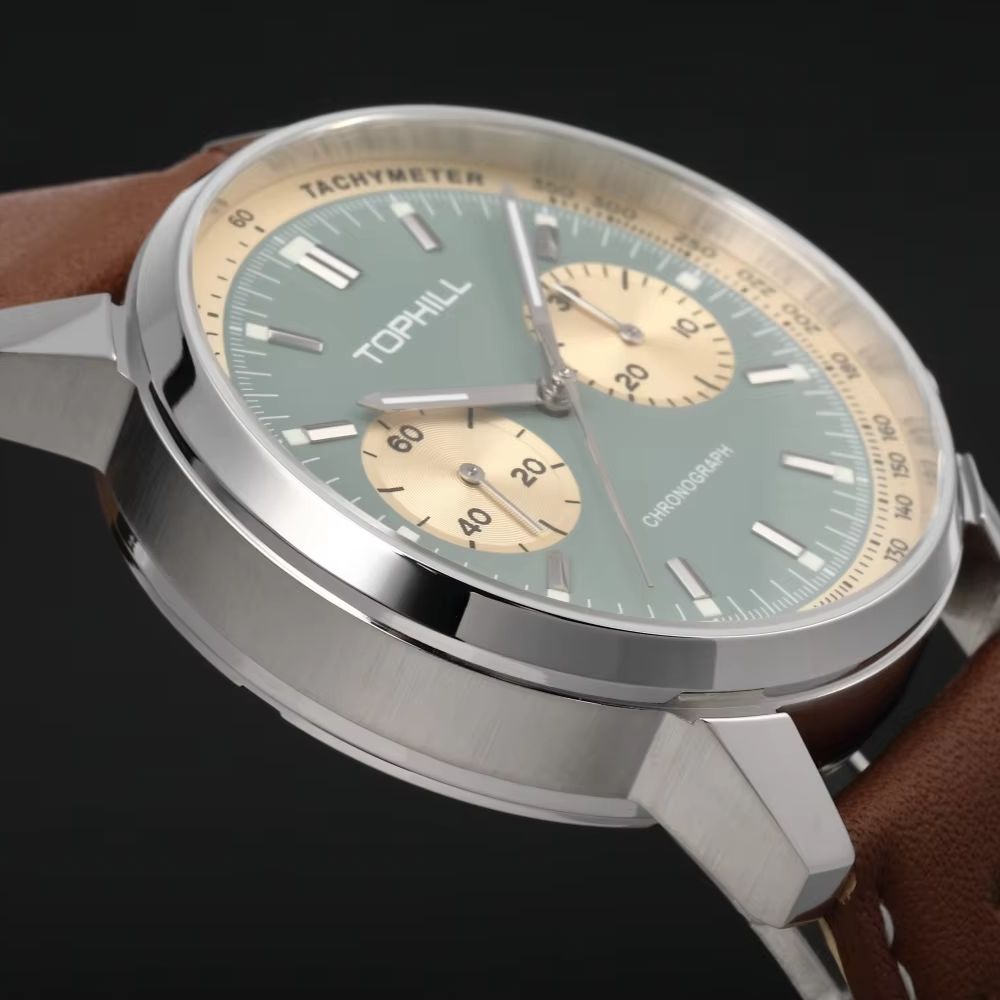 TOPHILL Vintage Racing Chronog - Tropic Strap Vintage recensie en prijs